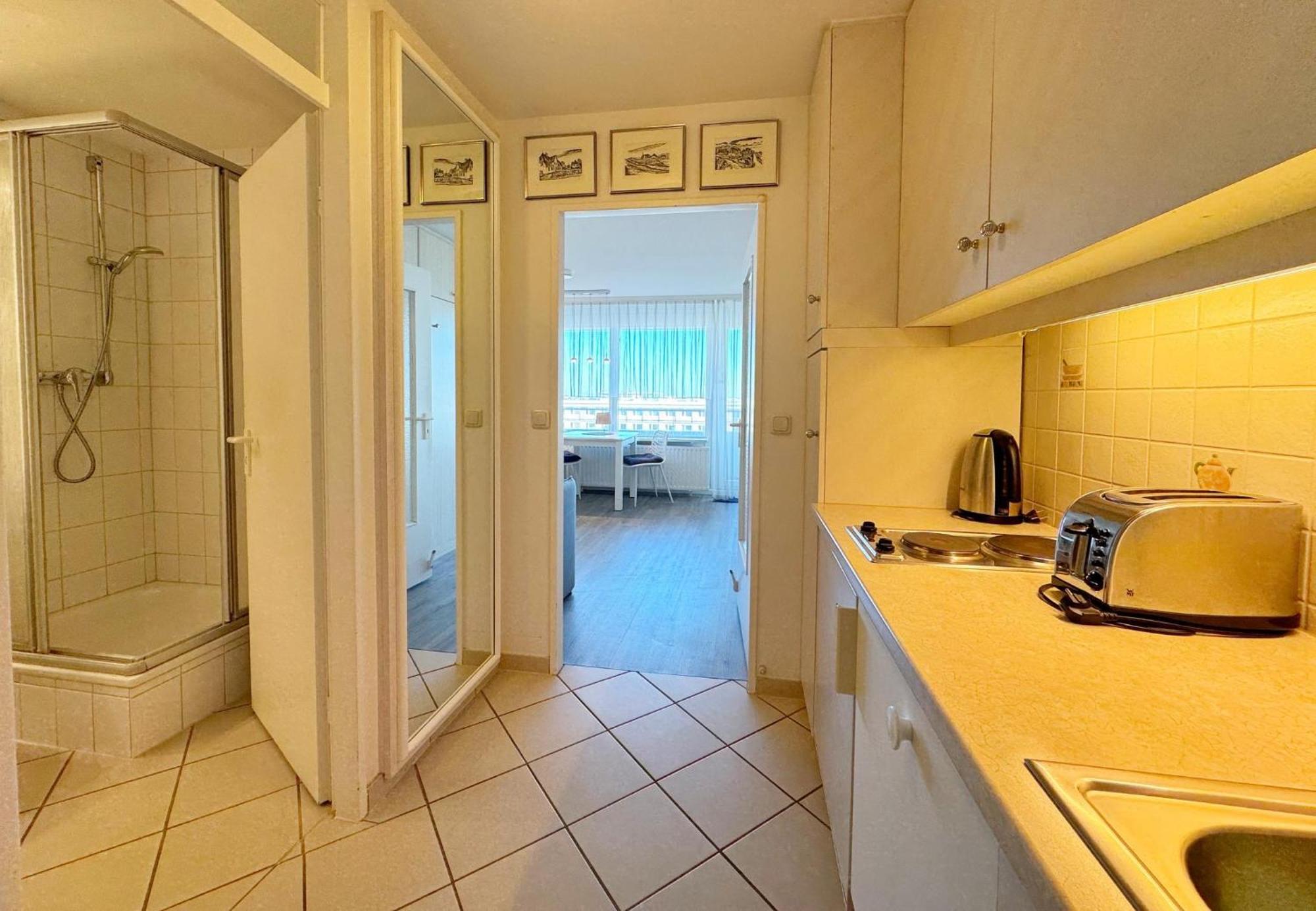 Haus Metropol App 113 Direkt Am Strand Mit Balkon Cityblick Westerland Kültér fotó